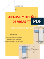 Analisis y Diseño de Vigas T Grupo 13