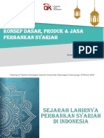 Konsep Dasar Produk Dan Jasa Perbankan Syariah