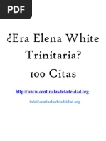 100 Citas No Tri Nit Arias de Elena White