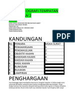 Contoh Kajian Lapangan Geografi