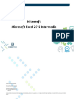 Manual de Excel 2019 Intermedio