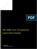 IBA MBA Viva Compilation