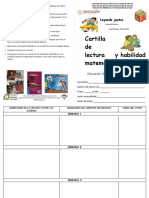 Cartilla de Lectura Secundaria 2021-2022 Modificada