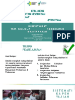 Kebijakan Perkesmas Utk ToT Perkesmas - Dikonversi