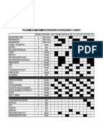 Plan de Mantenimiento de Instalaciones y Equipos