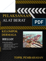 KEL DERMAGA (Perencanaan Kebutuhan Alat Dan Tenaga Kerja