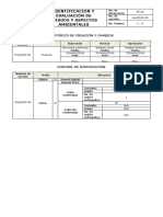 IDENTIFICACIÓN EVALUACIÓN Y PREVENCIÓN DE RIESGO