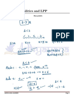 Module 8 - Linear Inequalities & LPP - CET