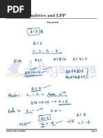 Module 8 - Linear Inequalities & LPP - CET