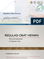 Regulasi Obat Hewan