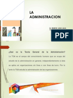 La Administracion.