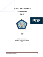 Modul Praktikum Farmasetika I & II