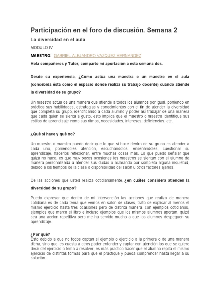 Estrategias para Atender la Diversidad en el Aula | PDF | Aprendizaje ...