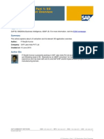 LO Extraction _ Part 1 - SD Application Short Overview