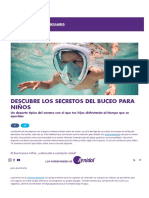 Descubre Los Secretos Del Buceo para Niños