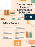 Concept and Scope of Comparative Education