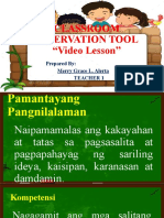 Classroom Observation Tool PPT 2