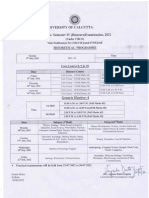 University Calcutta IV: (Honours) Examination