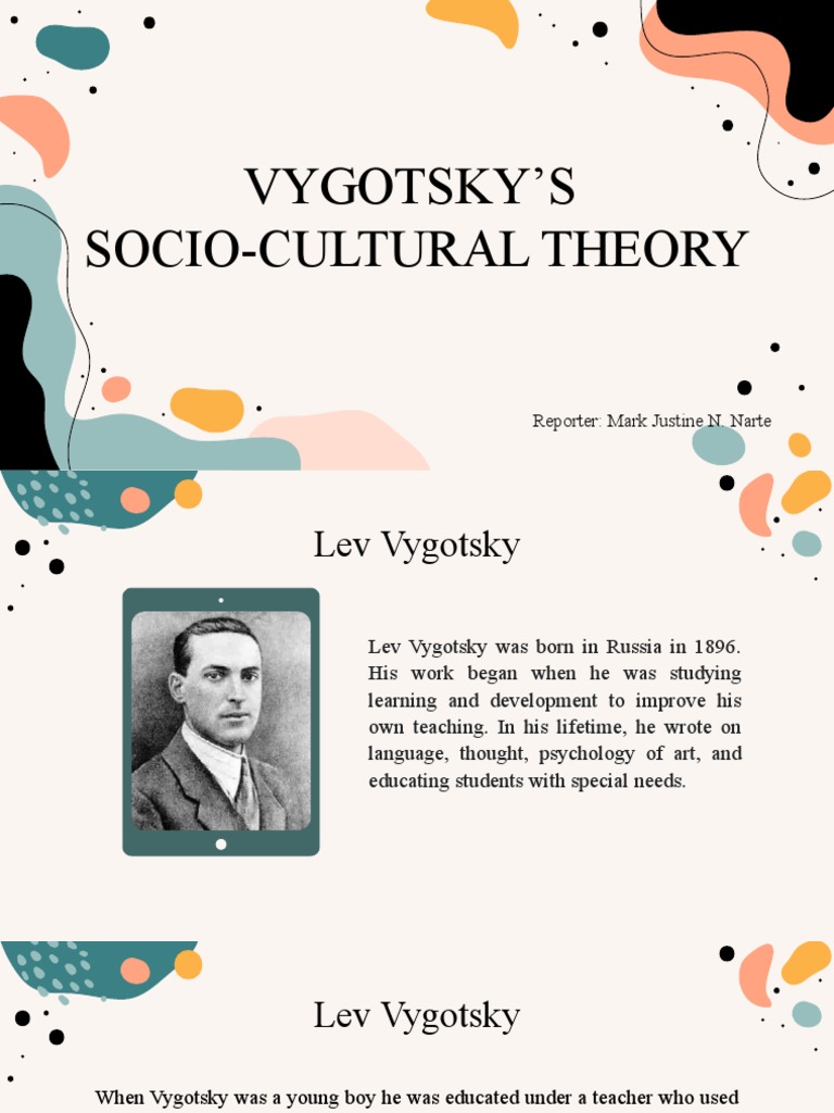 Vygotskys Socio Cultural and Bronfenbrenners Ecological Theory | PDF ...