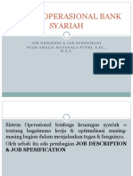 Job Des Sistem Operasional Bank Syariah
