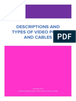 (Alfred Mujah Jimmy) DESCRIPTIONS AND TYPES OF VIDEO PORTS AND CABLES