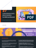 27 Conversion Rate Benchmarks For 2020 and Beyond