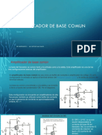 TEMA7.-CIRCUITO de BASE COMUN