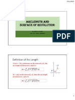 Arc Length and Surface Revolution