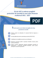 Activități Ale UAT În Vederea Pregătirii Proiectelor de Investiții