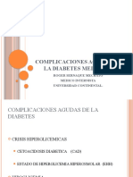 Complicaciones Agudas Diabetes Mellitus