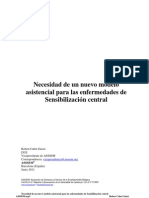 Necesidad de un nuevo modelo asistencial para las enfermedades de sensibilización central