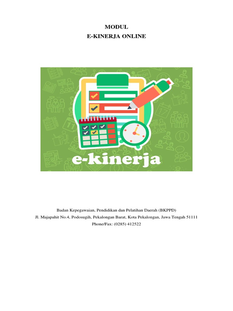 Panduan EKinerja PDF