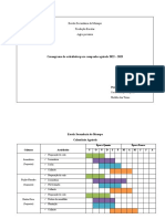 Escola Secundaria de Monapo Calendario