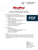 SOP Test Uji Fungsi FirePro