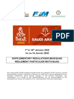 Reglamento FIM Dakar 2022 W2RC