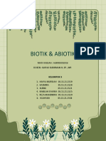 Kelompok 3 Agroekologi - Komponen Biotik Dan Abiotik