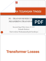 P3 Transformer Losses Measuring Transformers
