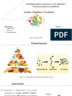 Aminoácidos, Peptideos e Proteinas, Trabalho TAA