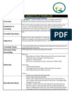 VTFT Lesson Plan Template: Standards of Learning Essential Questions