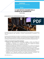 Newsletter Comunidad Sinergias Mayo