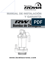 0202 0141manual Bomba RW Drain 0819