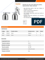Ficha Tecnica - Pistola de Aire Truper