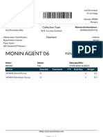 Transferts - MONIN AGENT 06 - Transferts - TREILLE D'OR - GOODS - IN - 00304
