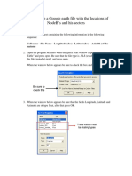 Creation of Google Earth Files With Locations