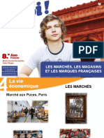 Les Marchés, Les Magasins Et Les Marques Françaises