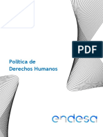 Politica de Derechos Humanos Endesa 2021