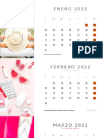 ACD Calendario 2022 Con Frases y Afirmaciones Positivas Comprimido