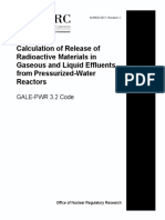 Calculation of Release of Radioactive Materials in Gaseous and Liquid Effluents From Pressurized-Water Reactors