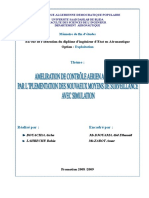 Thème:: en Vue de L'obtention Du Diplôme D'ingénieur D'etat en Aéronautique Option