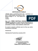 Dlscrib.com PDF Certificado de Trabajo Nelson Perez Dl 0e474b79e18bb976685d51d8e4b5483d
